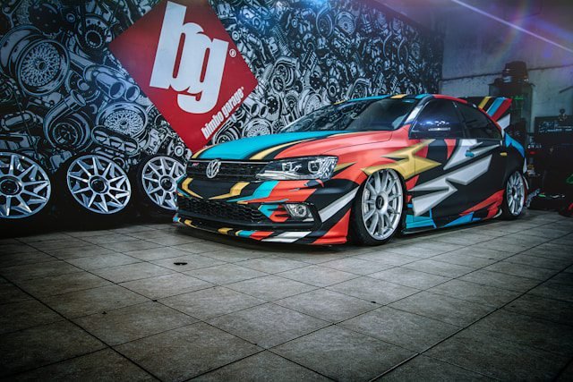 Les voitures et l’art