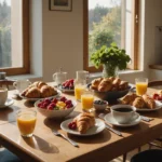 Un repas du matin : bien commencer la journée