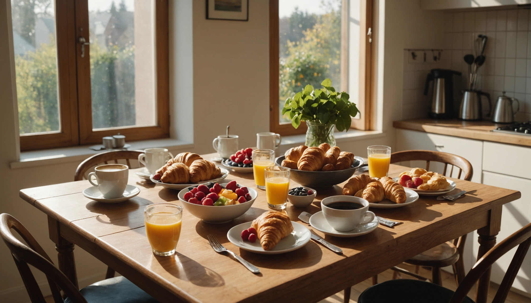 Un repas du matin : bien commencer la journée