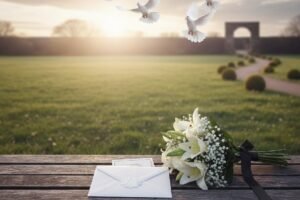 remerciement après deuil